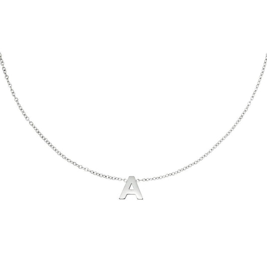 Ketting Initiaal Zilver