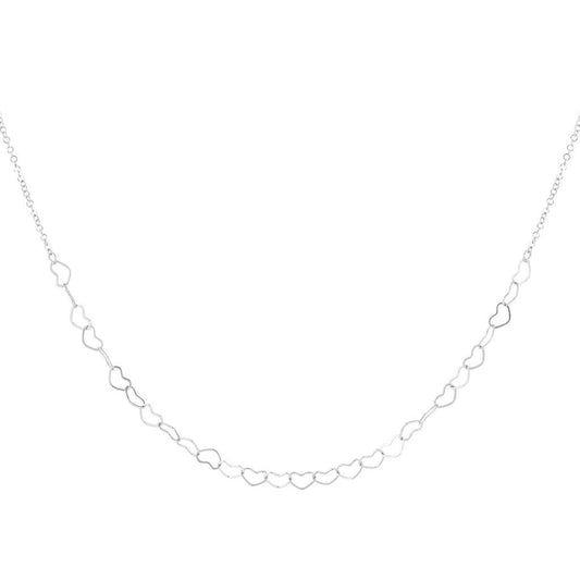 Ketting connected hearts