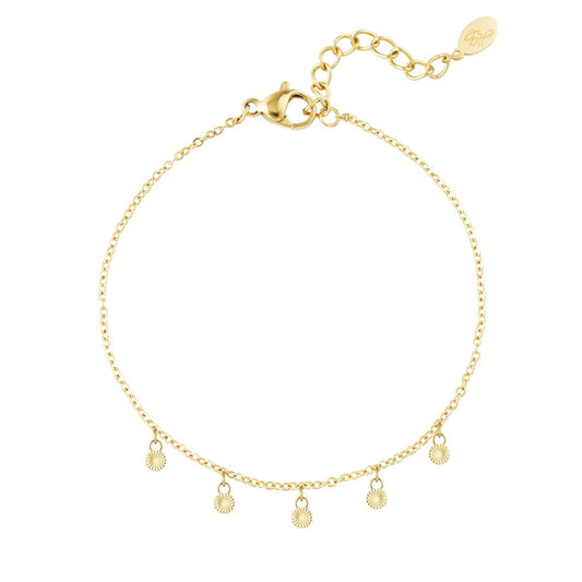 Armband ronde bedels